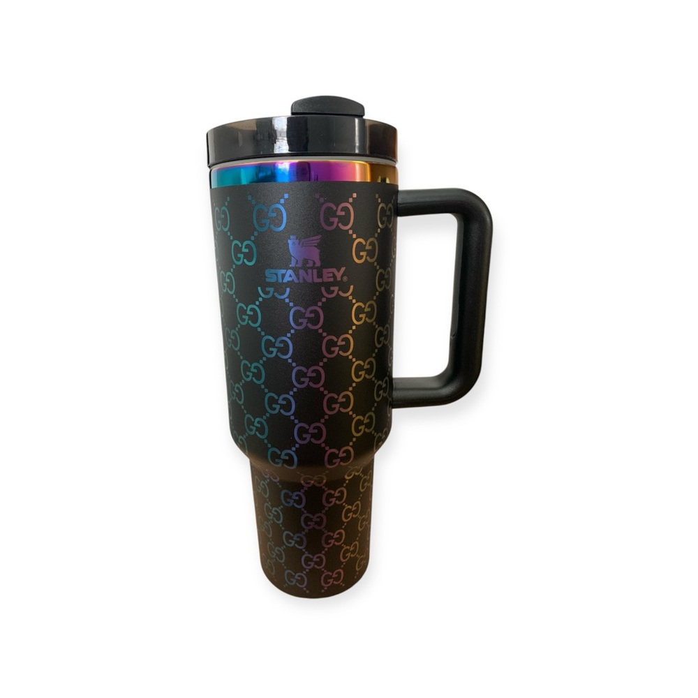 Stanley Black Insulated Tumbler with Modern Design